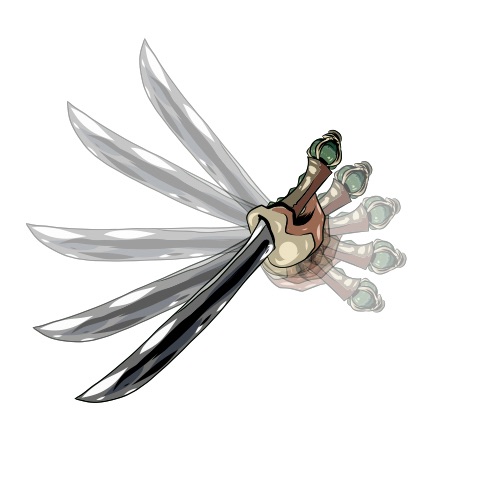 dancing sword