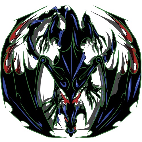 young black dragon