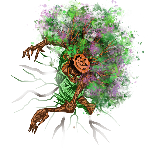Spring Dryad bird's eye view